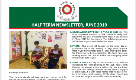 Secondary Mid-term 3 Newsletter