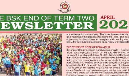 Secondary End of Term 2 Newsletter